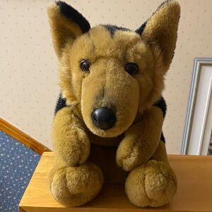 Plush German Shepherd Dog Golf Club Head Cover